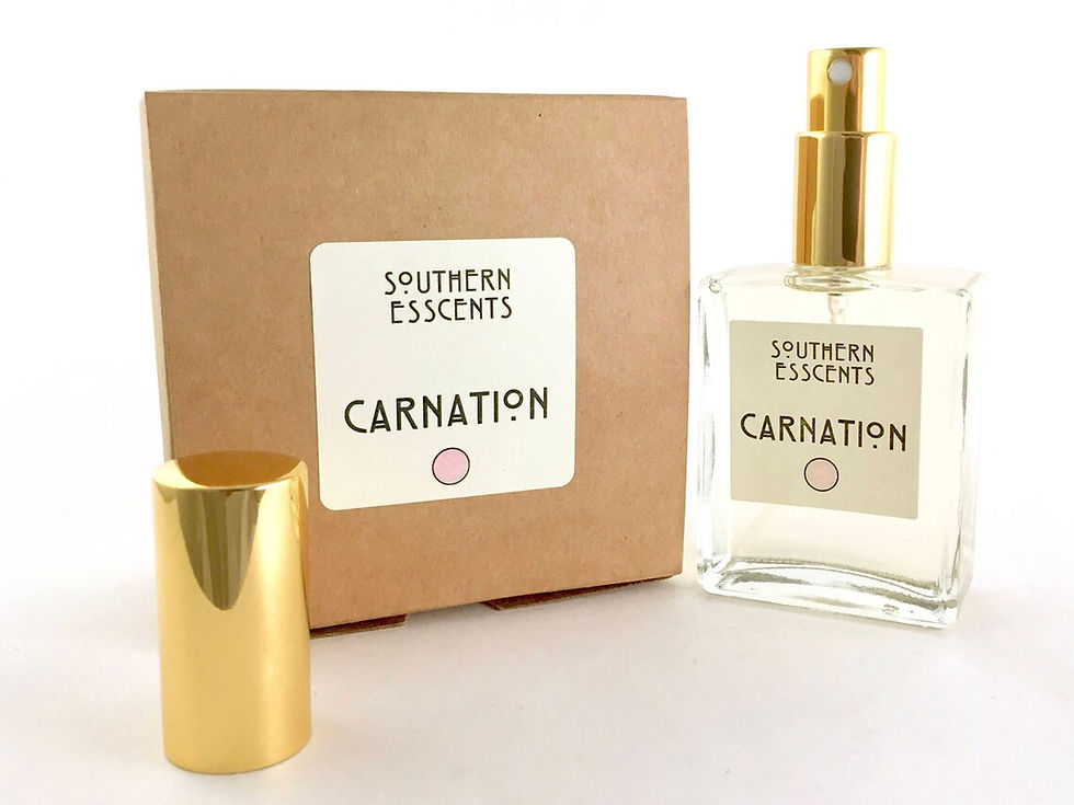 Thumbnail: Carnation Perfume: Fresh Flower Essential Oils, Spicy Floral Scent 2oz/60mL