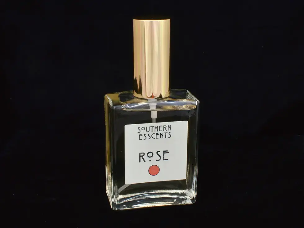 Thumbnail: Rose Perfume: Organic Essential Oils, Fresh Flower Fragrance 2oz/60mL