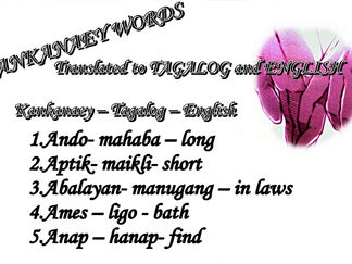 TRANSLATED KANKANAEY WORDS