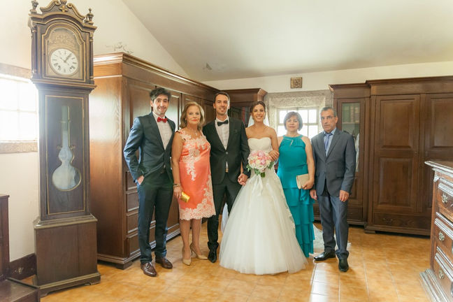 4 meses e uns dias depois do casamento...