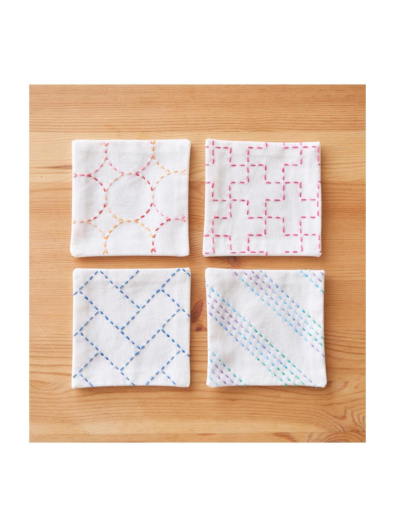 Thumbnail: Sashiko Cloth <Coasters>