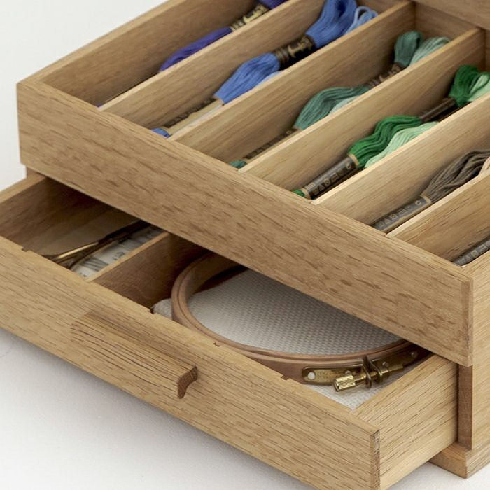 縮圖：Sliding Embroidery Thread Box Set