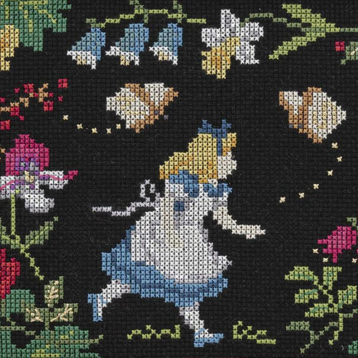Thumbnail: Cross Stitch Frame ＜Alice in a Mysterious Garden＞