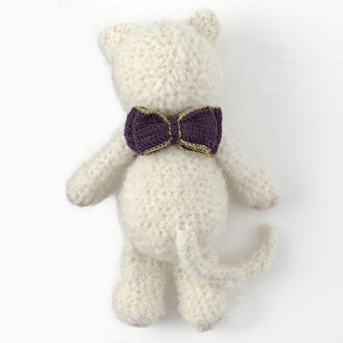 Thumbnail: Fluffy Cat Knitting Toy (Material Set)