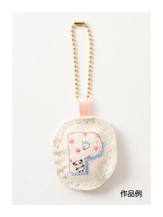 縮圖：Panda Alphabetic Fabric Embroidery Kit
