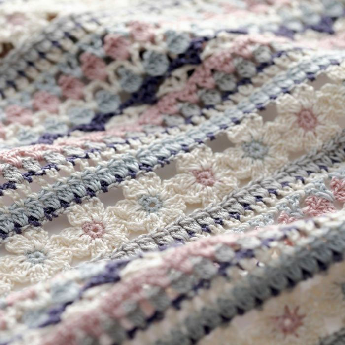 縮圖：Pastel Border Blanket (Material Kit)