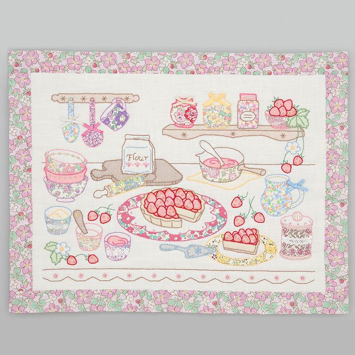 縮圖：Appliqué Tapestry <Strawberry>