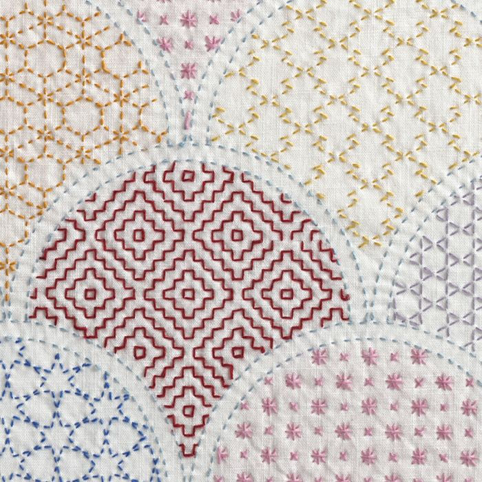 縮圖：Sampler Cloth <Sea Wave>
