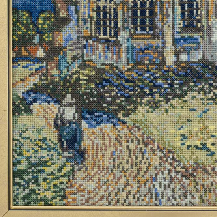 Thumbnail: Cross Stitch Frame <Church of Auvers>