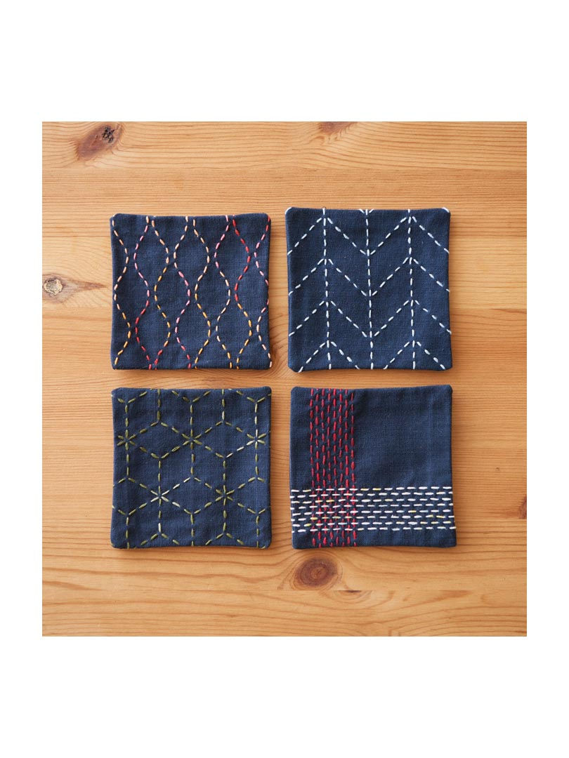 Thumbnail: Sashiko Cloth <Coasters>