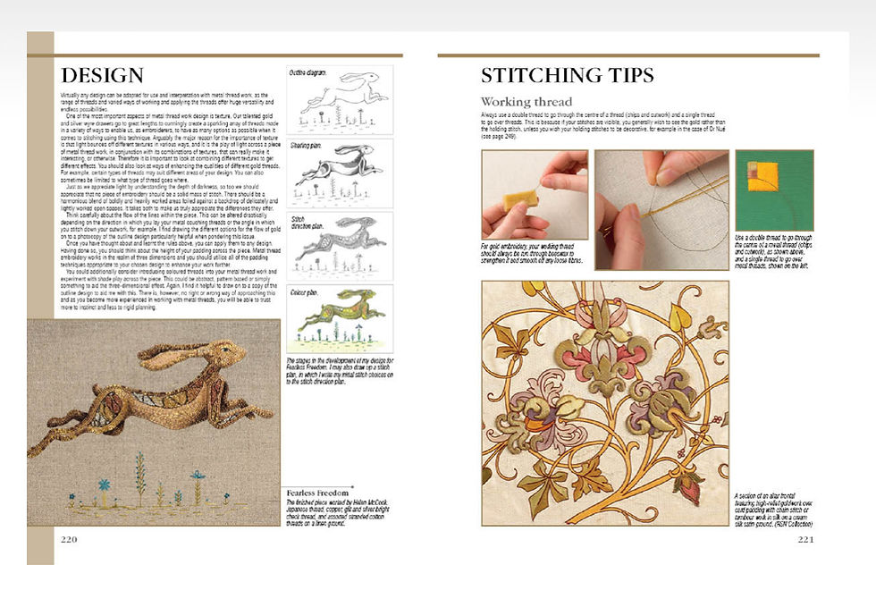 Thumbnail: The Royal School of Needlework Book of Embroidery