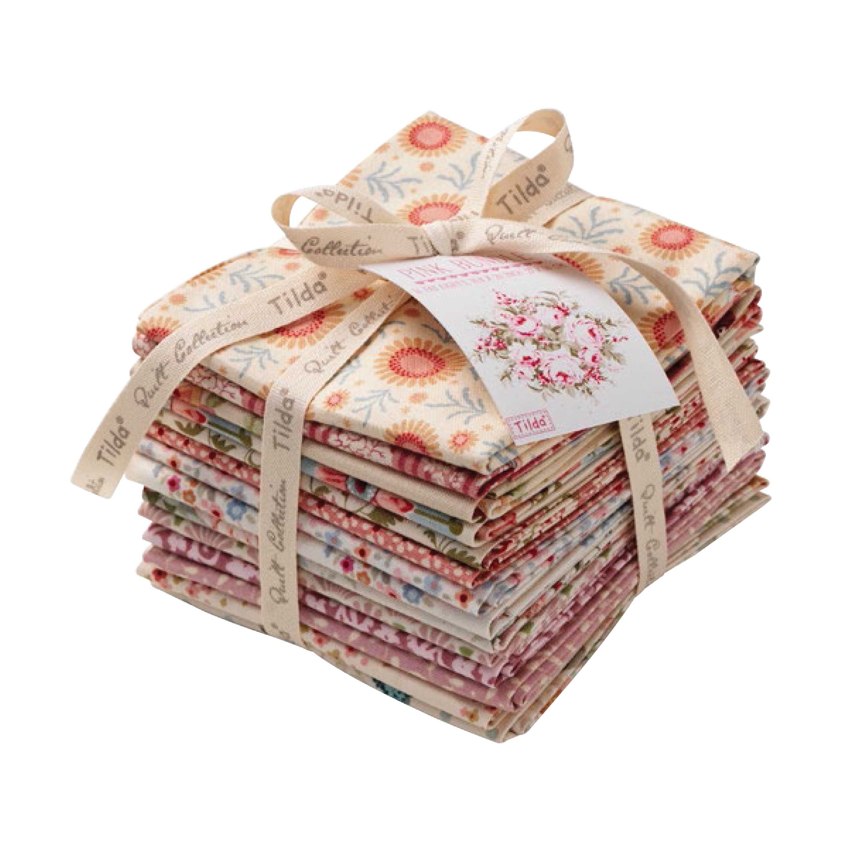 Tilda Fat Eight Bundle Fabric, 14 pcs