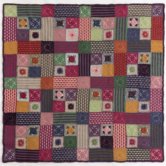 縮圖：Crochet Patchwork Spread (Material Set)