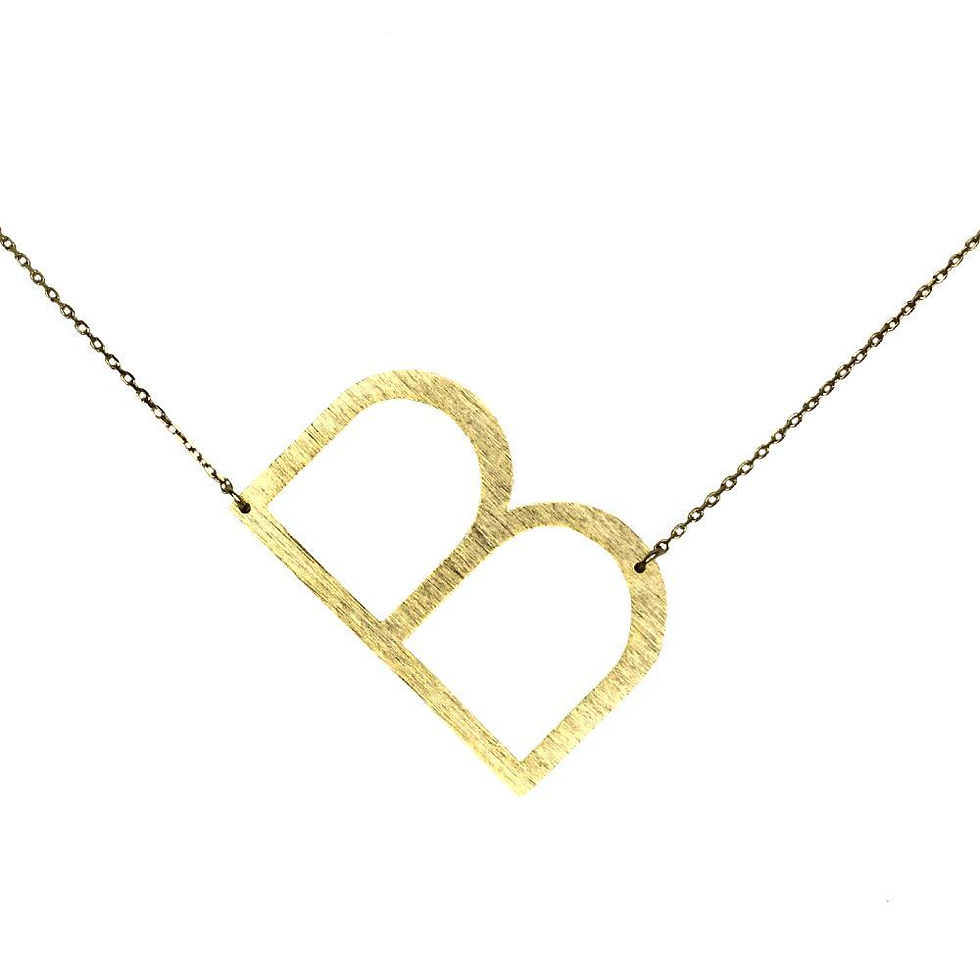 Thumbnail: Monogram Collection Initial Necklace