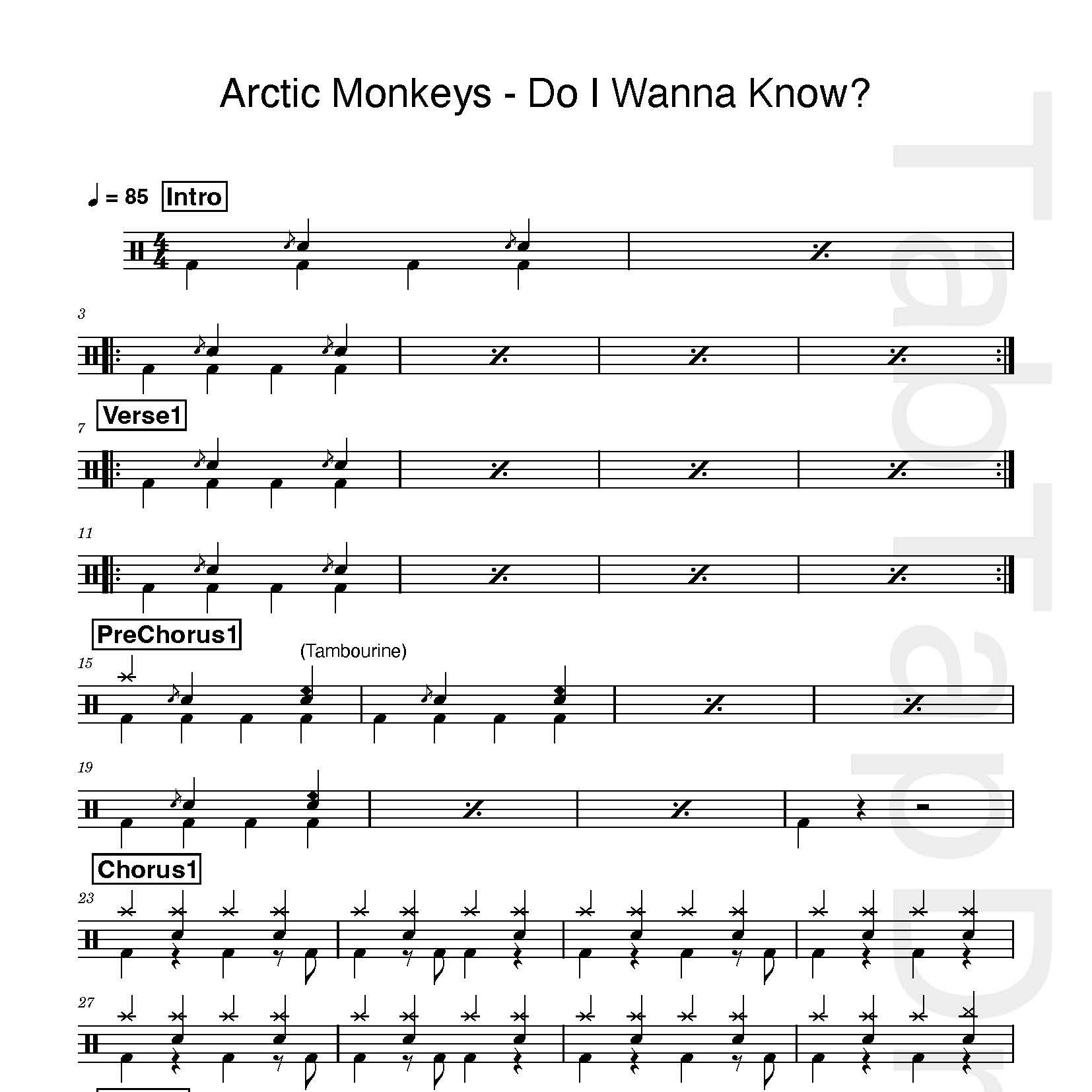 Arctic Monkeys - Do I Wanna Know?