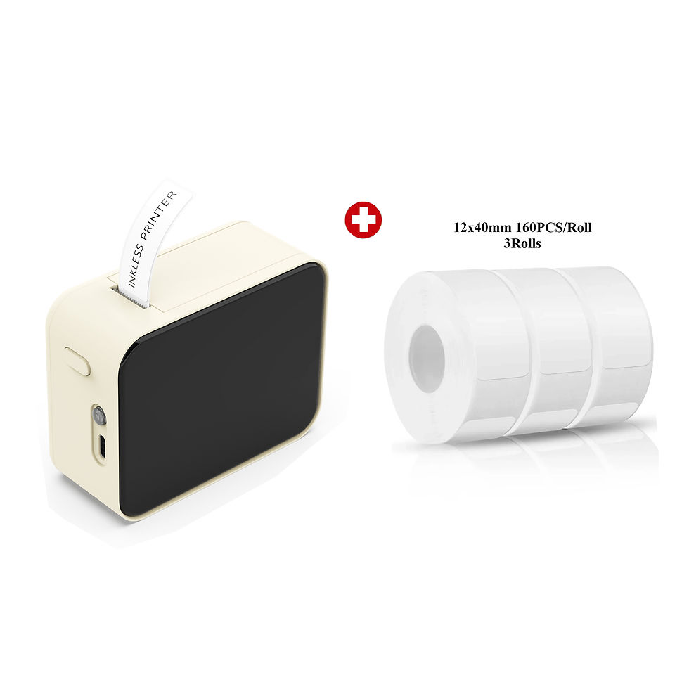 Miniatura: Marklife P15 Mini Portable Thermal Printer Without Ink Self-Adhesive Label Maker