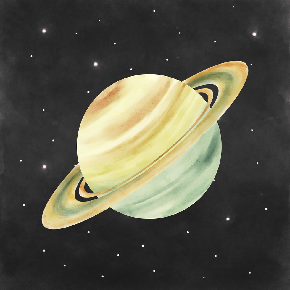 Saturn Planet Zodiac
