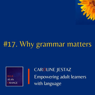 #17. Why grammar matters