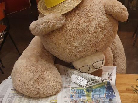 It's a teddy bear's world