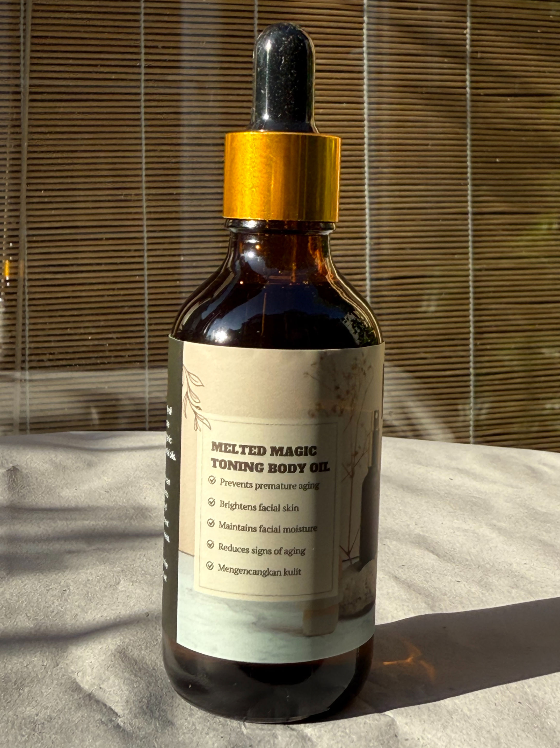 VITAMIN C Toning Face Oil Helps Clear acne, reduce wrinkle, Rejuvenating skin fo