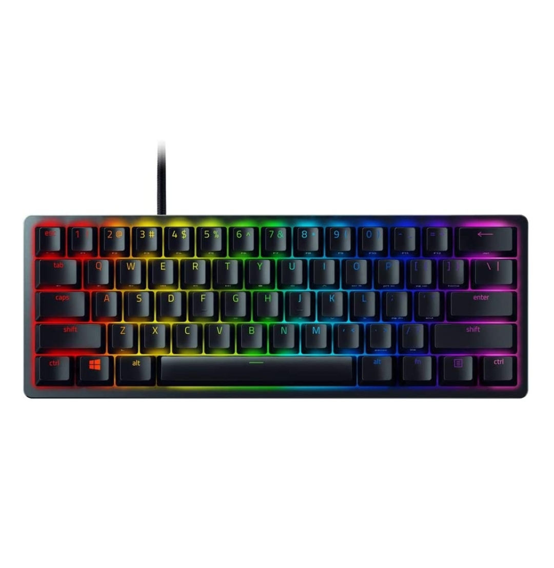 Razer Huntsman Mini - Clicky Optical Purple Switch | 60% Gaming Keyboard 