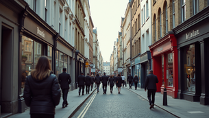 Busy Highstreet