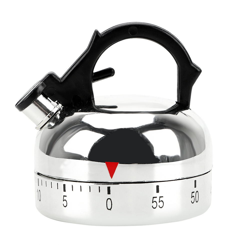 Thumbnail: Kitchen Tool Gadgets 60 Minutes Kitchen Timer Kettle Shape Mechanical Timer Coun