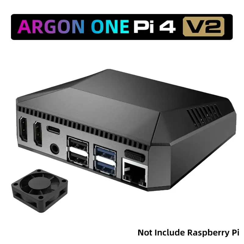 ARGON ONE Pi 4 V2 case, Raspberry Pi not included