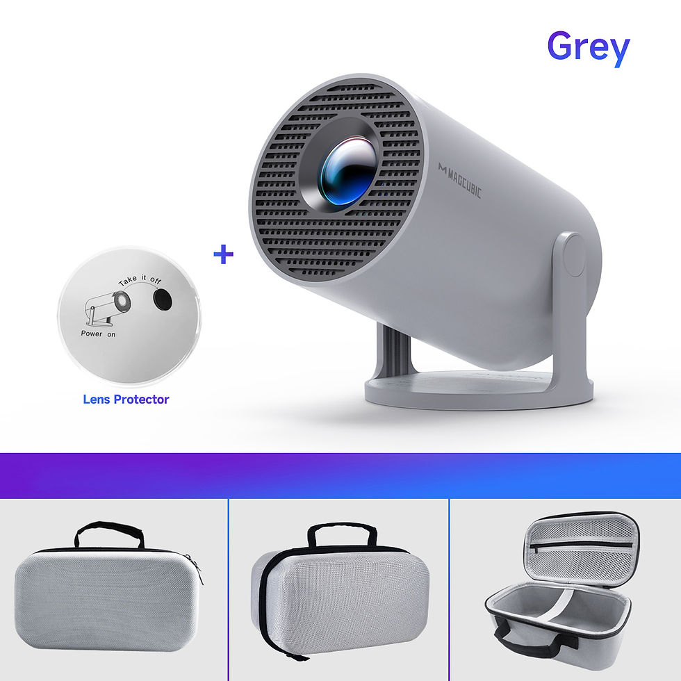 Thumbnail: Magcubic Projector HY300 Pro 8K Android 14 Dual Wifi6 290ANSI Allwinner H726 BT5