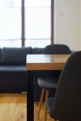 architektura wnętrz, architekt wnętrz, wnętrza, projekt wnętrz, Koadesign, Poznań, minimalistyczne wnętrza, cegła, drewno, białe meble