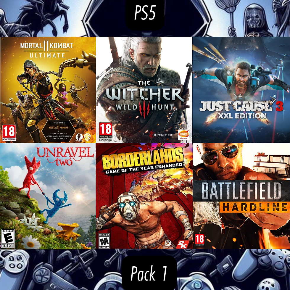 Pack 1 PS5