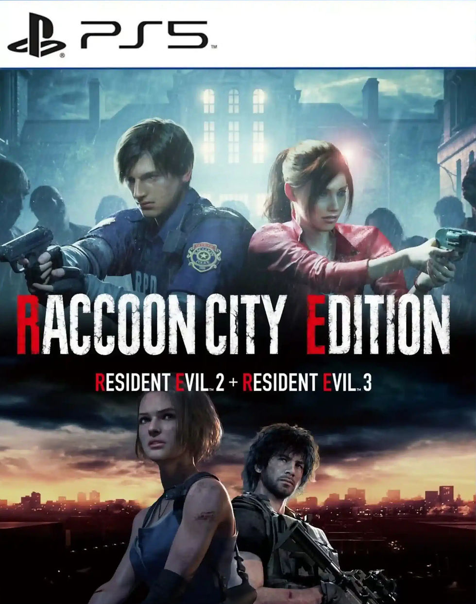 Resident Evil 2 y 3 Remake PS5