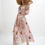Thumbnail: ARIA SATIN MAXI DRESS PINK WALL PRINT