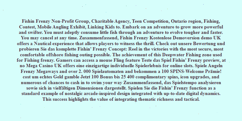 fishin frenzy demo