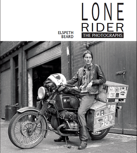 Lone Rider By Elspeth Beard - Paperback, The First British Woman To Motorcycle Around The World