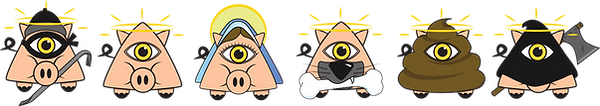 The family of valiant paladins of the Porco Dio