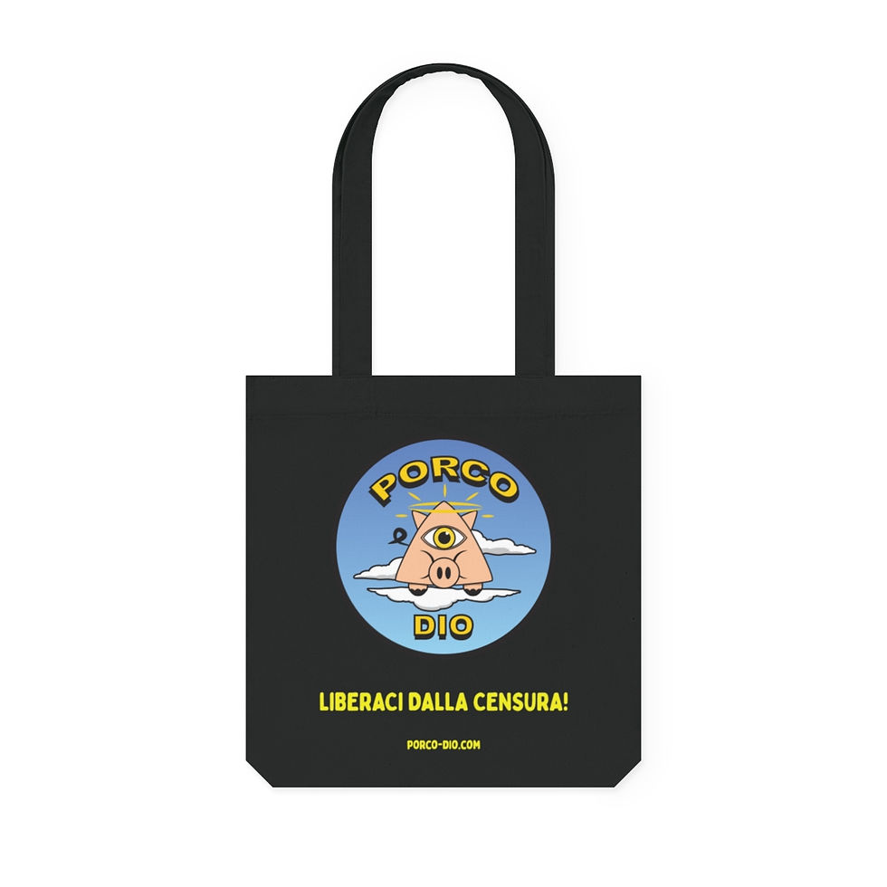 Miniatura: Borsa Porco Dio Fronte