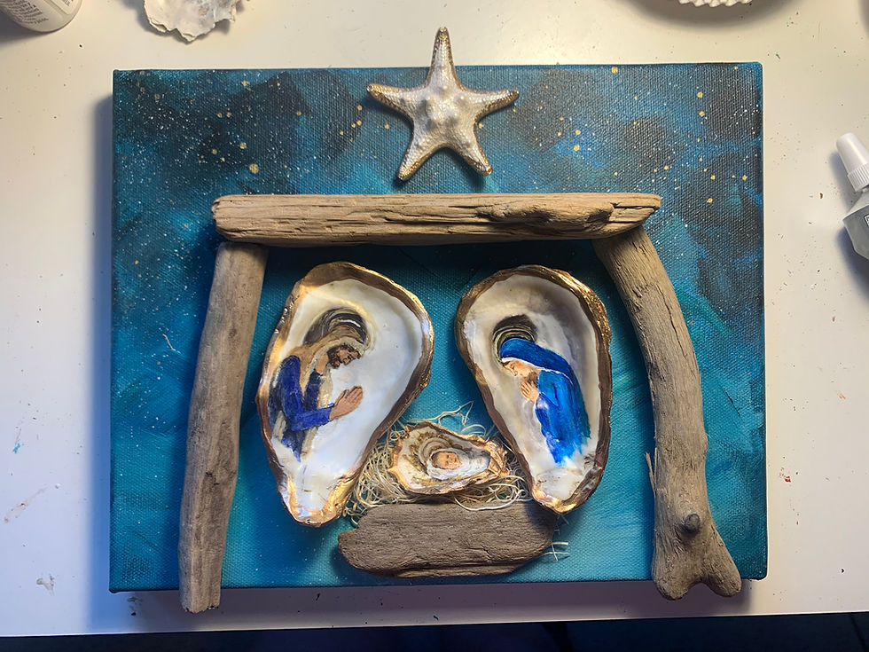 Oyster Nativity #2