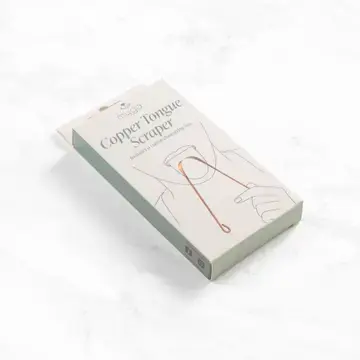 Thumbnail: Myga Eco 100% Copper Tongue Scraper & Cleaner