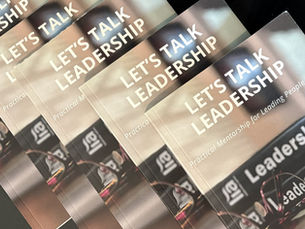 Karen Gregory's book Let's Talk Leadership sharing how leadership confidence grows through experience.