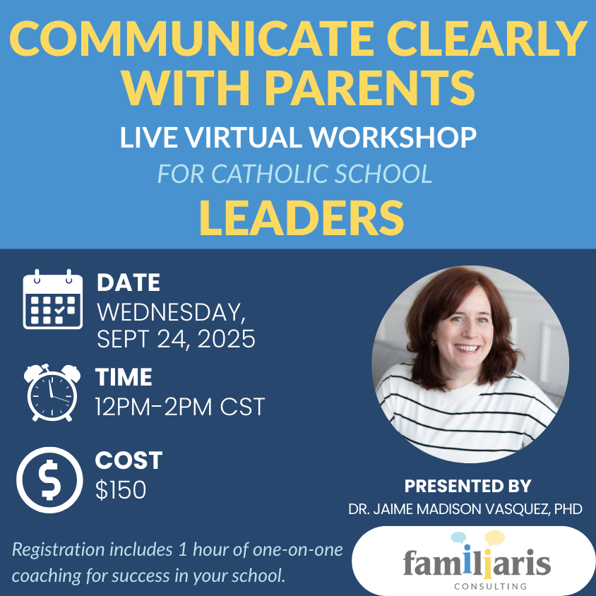 For Leaders - Communicate Clearly with Parents