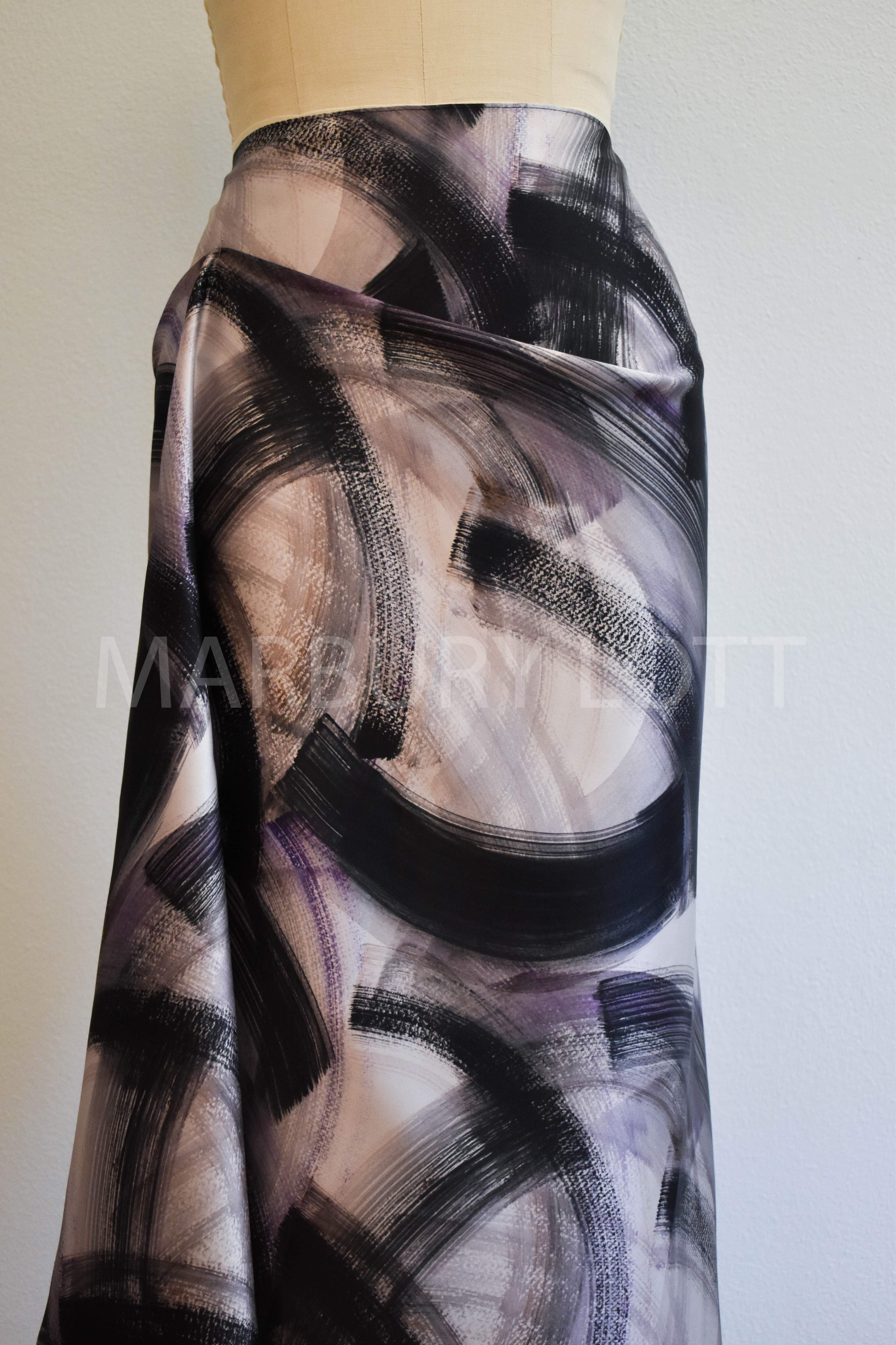 Large Brushstrokes in 2 Scales