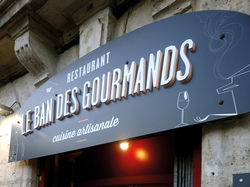 Enseigne Le Ban des gourmands