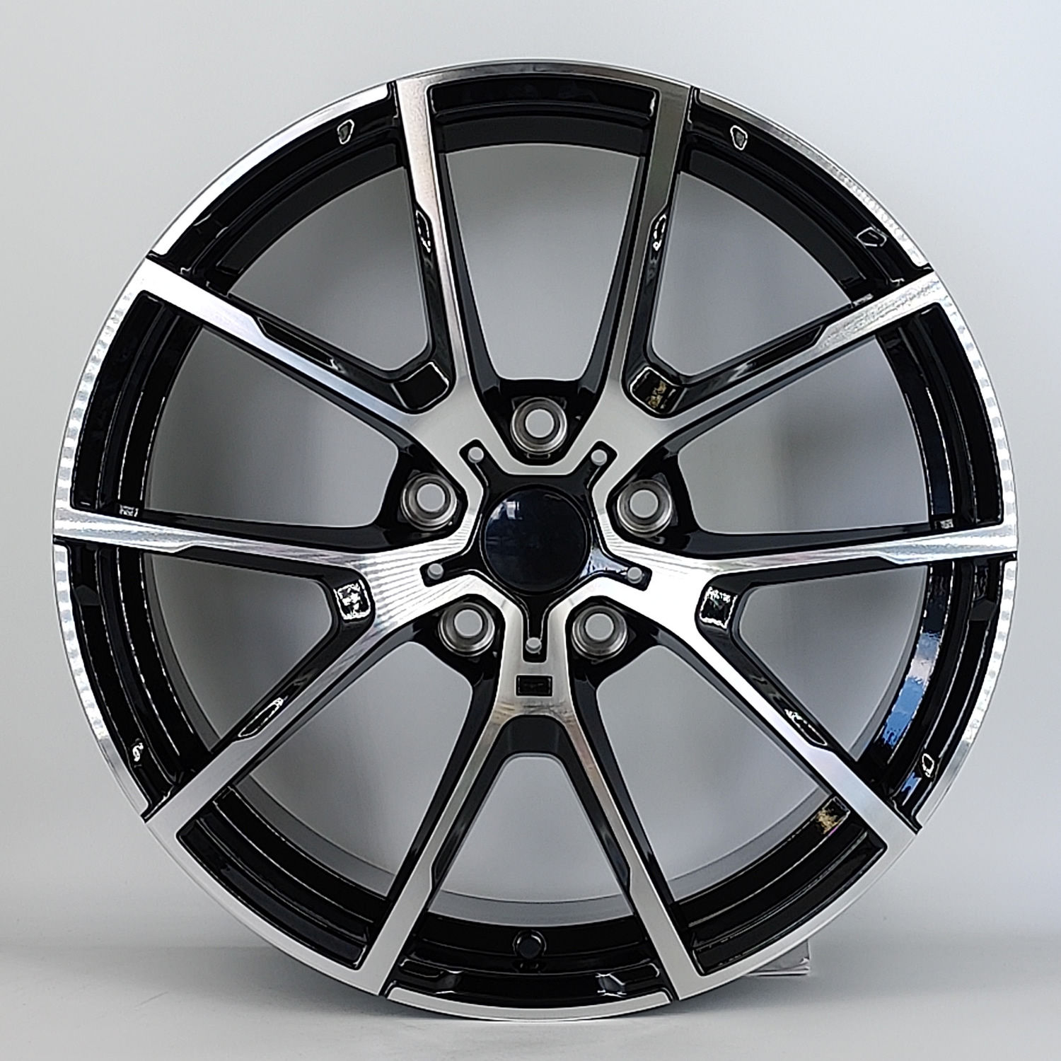20″ 5 Y-Spoke Style Black Machined face (F10 F30 Fitment)
