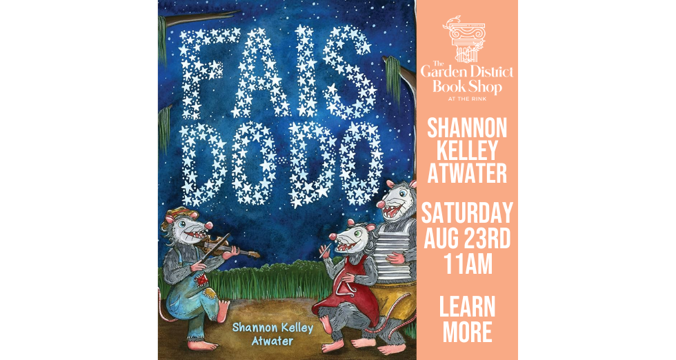 Saturday Storytime & Dance Party with Shannon Kelley Atwater