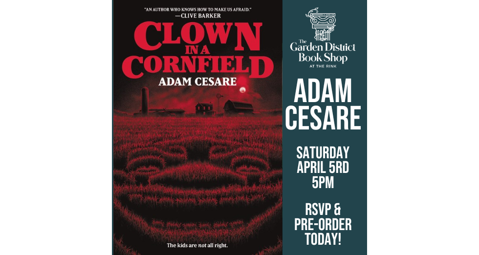 Adam Cesare Author Talk