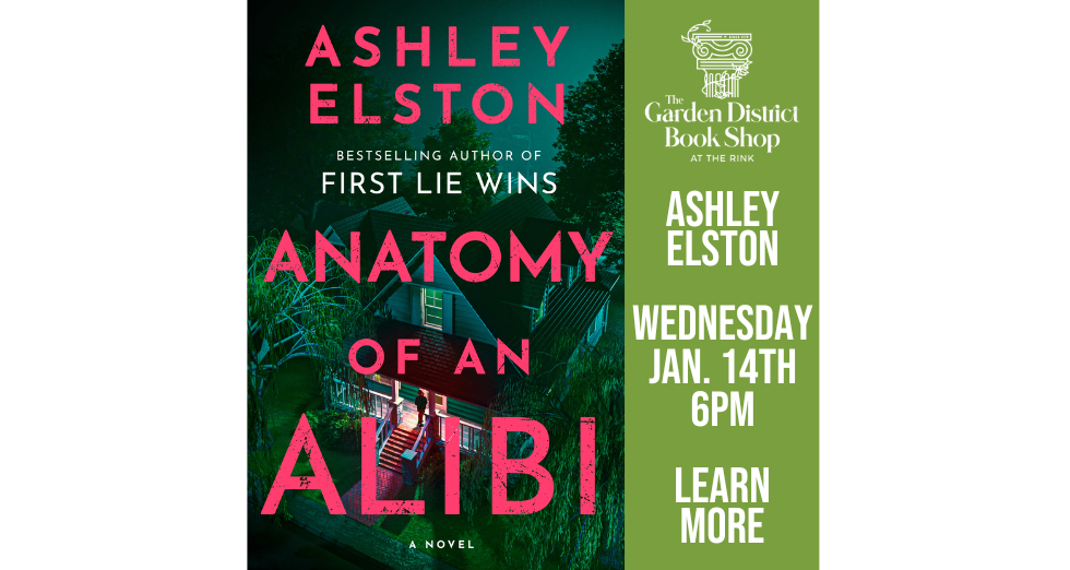 Ashley Elston at the Garden District Book Shop