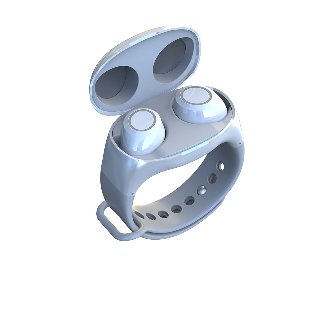 TWS Bluetooth Earbuds with Charging Wristband Case