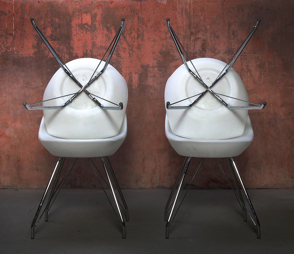 Thumbnail: Midj Ice S Design Dining Chairs, Italian Dining Chairs, Dining Chairs Made In Italy, NardoDaVintage, Design Furniture