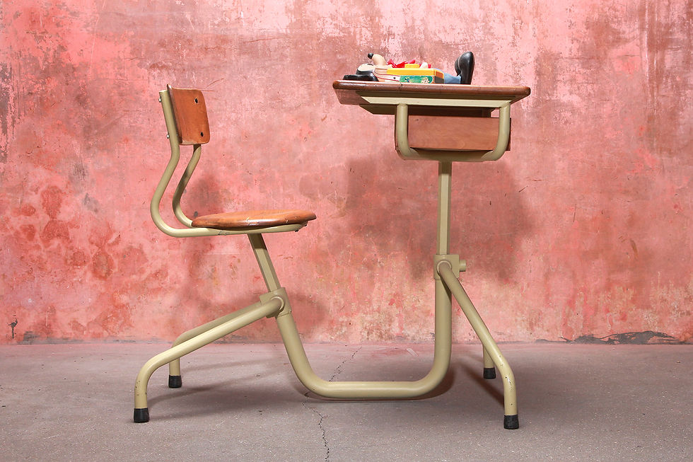 Thumbnail: Vintage Child's School Desk